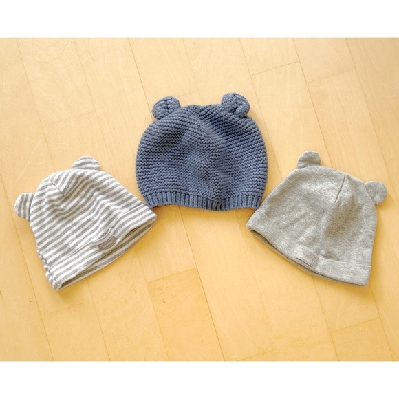 Baby gap baby hats x3 - Picture 1 of 1